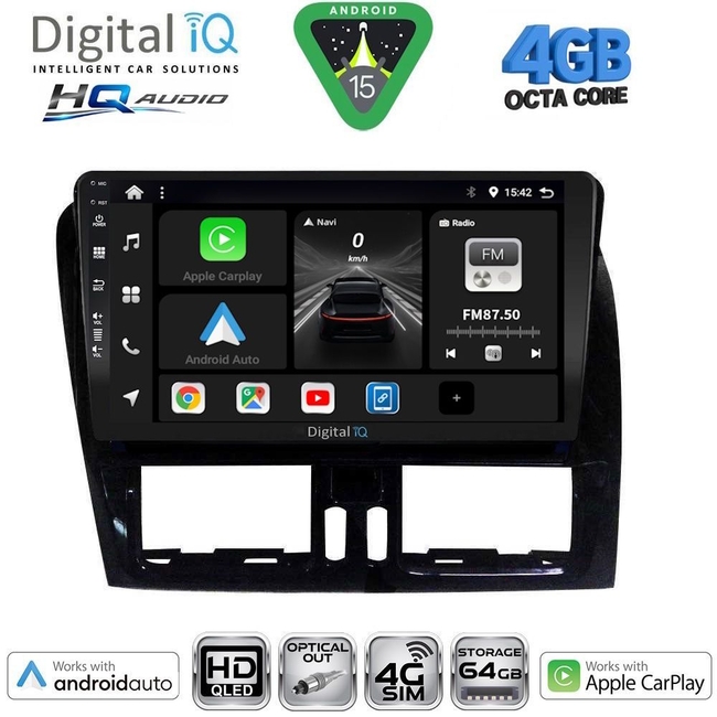 DIGITAL IQ BXK 19787_CPAA (9inc) MULTIMEDIA TABLET for VOLVO XC60 mod. 2009-2017