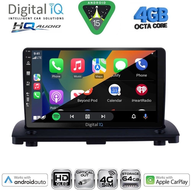 DIGITAL IQ BXK 19789_CPAA (9inc) MULTIMEDIA TABLET for VOLVO XC90 mod. 2002-2014