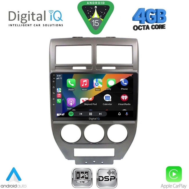 DIGITAL IQ RSG 6276_CPA (10inc) MULTIMEDIA TABLET for JEEP COMPASS - PATRIOT mod. 2007-2016