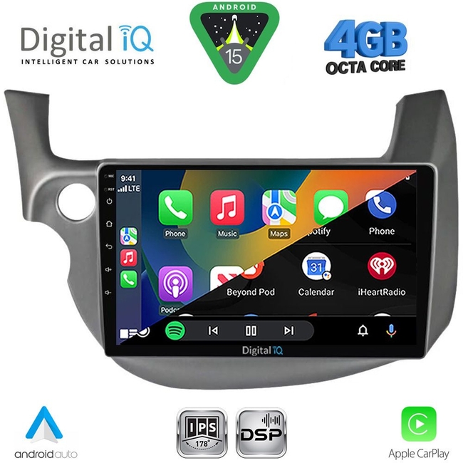 DIGITAL IQ RSG 6211_CPA (10inc) MULTIMEDIA TABLET for HONDA JAZZ mod. 2008-2012