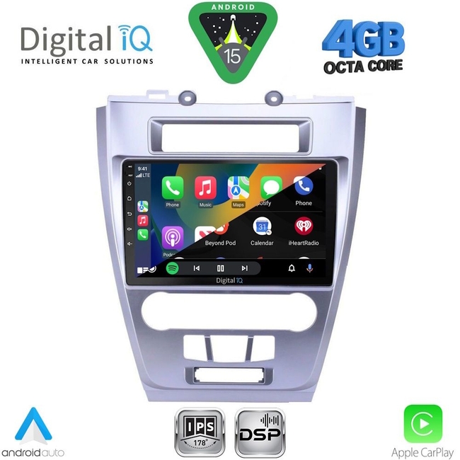 DIGITAL IQ RSG 6159_CPA (10inc) MULTIMEDIA TABLET for FORD FUSION mod. 2012-2017