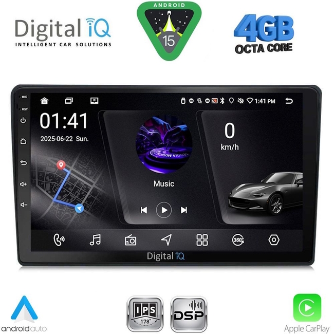 DIGITAL IQ RSG 6085_CPA (10inc) MULTIMEDIA TABLET for CITROEN C4 -DS4 mod. 2011-2018