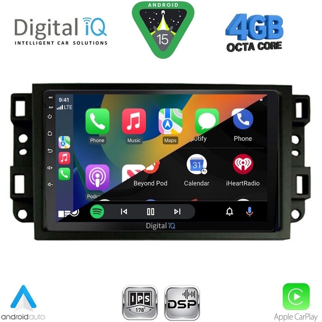 DIGITAL IQ RSG 6070_CPA (10inc) MULTIMEDIA TABLET for CHEVROLET ALL mod. 2004-2011