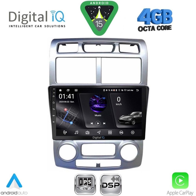DIGITAL IQ RSG 6320_CPA (9inc) MULTIMEDIA TABLET for KIA SOUL mod. 2008-2013