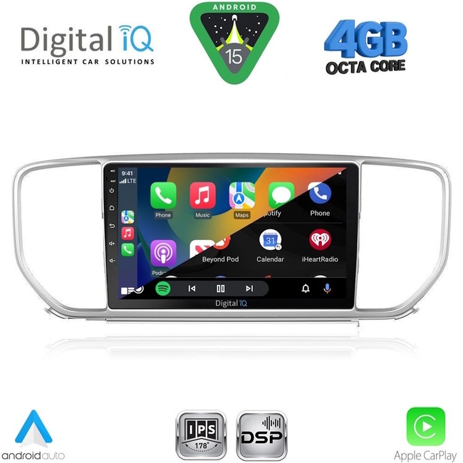 DIGITAL IQ RSG 6320_CPA (9inc) MULTIMEDIA TABLET for KIA SOUL mod. 2008-2013