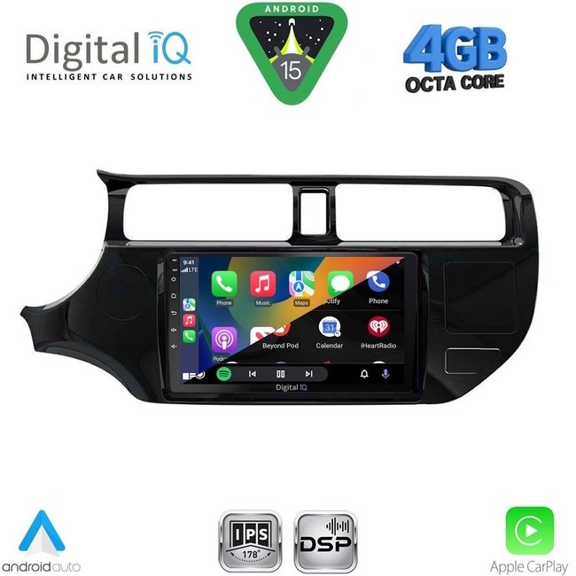 DIGITAL IQ RSG 6314_CPA (9inc) MULTIMEDIA TABLET for KIA RIO mod. 2012-2015