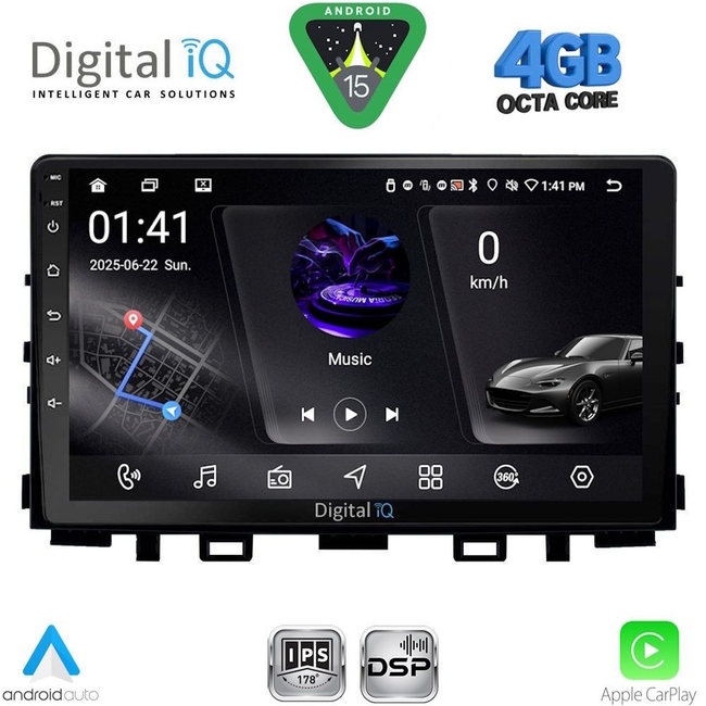 DIGITAL IQ RSG 6310_CPA (9inc) MULTIMEDIA TABLET for KIA PICANTO mod. 2021-2026