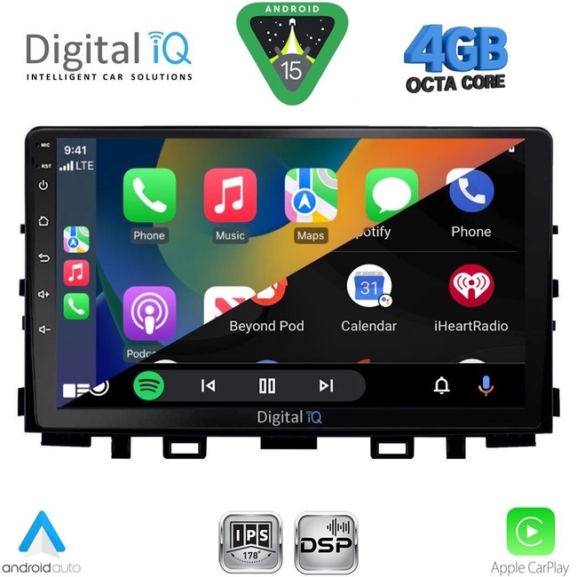 DIGITAL IQ RSG 6310_CPA (9inc) MULTIMEDIA TABLET for KIA PICANTO mod. 2021-2026