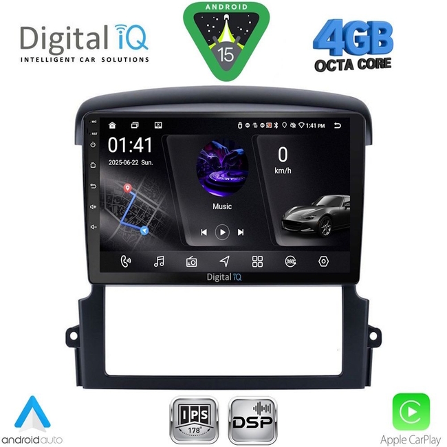 DIGITAL IQ RSG 6310_CPA (9inc) MULTIMEDIA TABLET for KIA PICANTO mod. 2021-2026