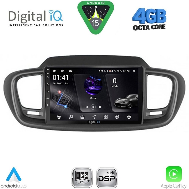 DIGITAL IQ RSG 6310_CPA (9inc) MULTIMEDIA TABLET for KIA PICANTO mod. 2021-2026