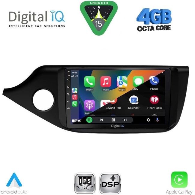 DIGITAL IQ RSG 6302_CPA (9inc) MULTIMEDIA TABLET for KIA CEED  mod. 2012-2018