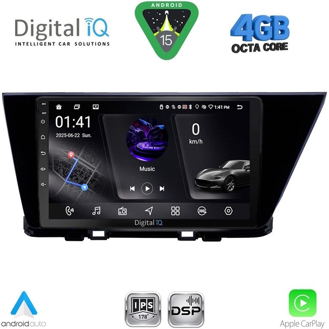 DIGITAL IQ RSG 6300_CPA (9inc) MULTIMEDIA TABLET for KIA CEED  mod. 2006-2009
