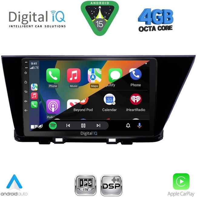 DIGITAL IQ RSG 6300_CPA (9inc) MULTIMEDIA TABLET for KIA CEED  mod. 2006-2009