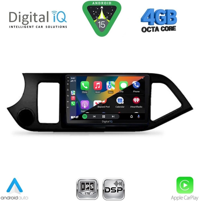 DIGITAL IQ RSG 6300_CPA (9inc) MULTIMEDIA TABLET for KIA CEED  mod. 2006-2009
