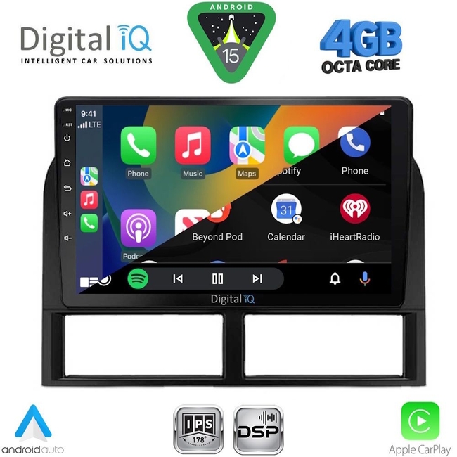 DIGITAL IQ RSG 6280_CPA (9inc) MULTIMEDIA TABLET for JEEP GRAND CHEROKEE mod. 1999-2004