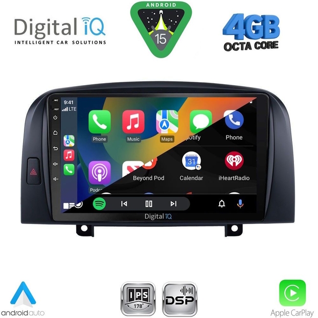 DIGITAL IQ RSG 6248_CPA (9inc) MULTIMEDIA TABLET for HYUNDAI  SONATA mod. 2006-2009