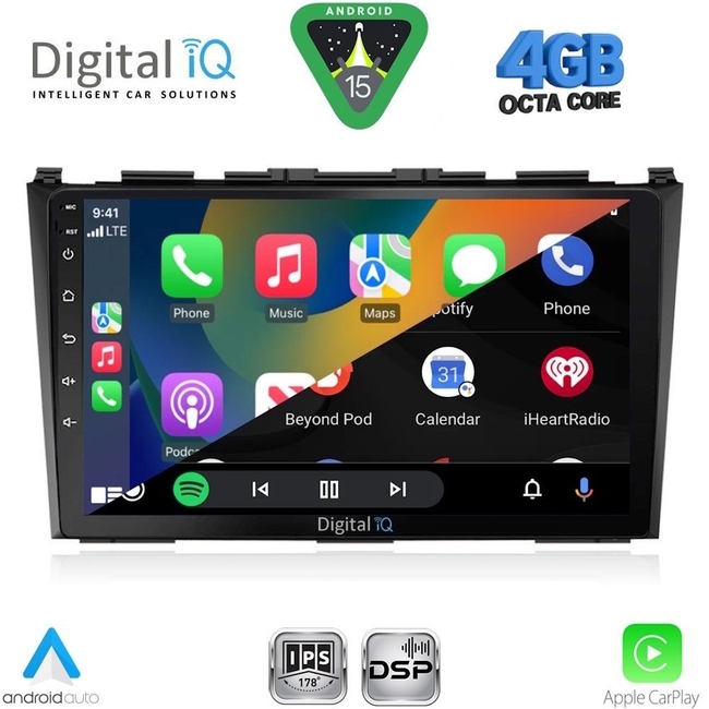 DIGITAL IQ RSG 6197_CPA (9inc) MULTIMEDIA TABLET for HONDA CRV mod. 2006-2012