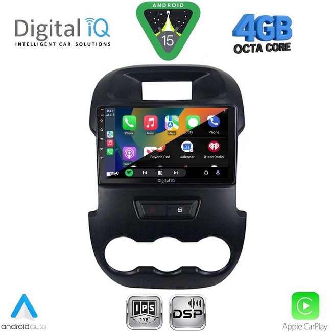 DIGITAL IQ RSG 6171_CPA (9inc) MULTIMEDIA TABLET for FORD RANGER mod. 2011-2015