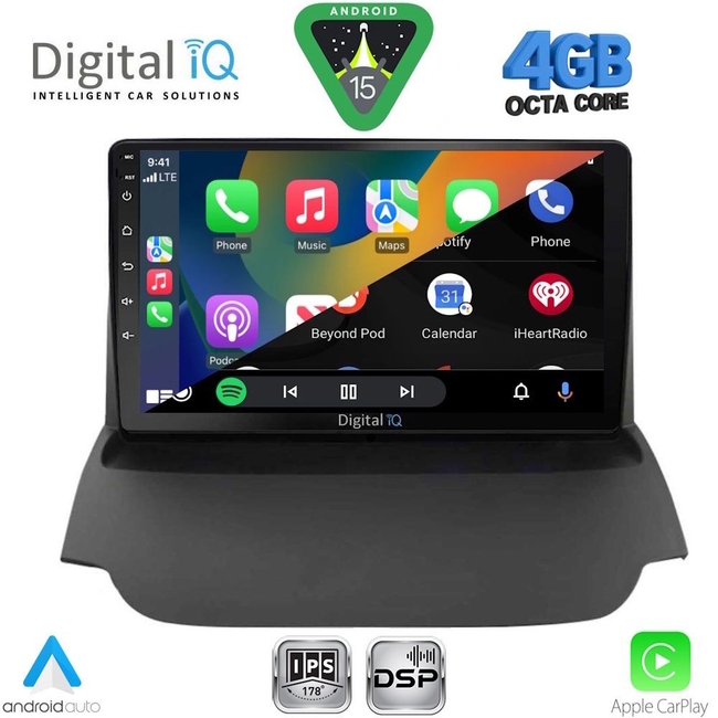DIGITAL IQ RSG 6150_CPA (9inc) MULTIMEDIA TABLET for FORD ECOSPORT  mod. 2012-2018