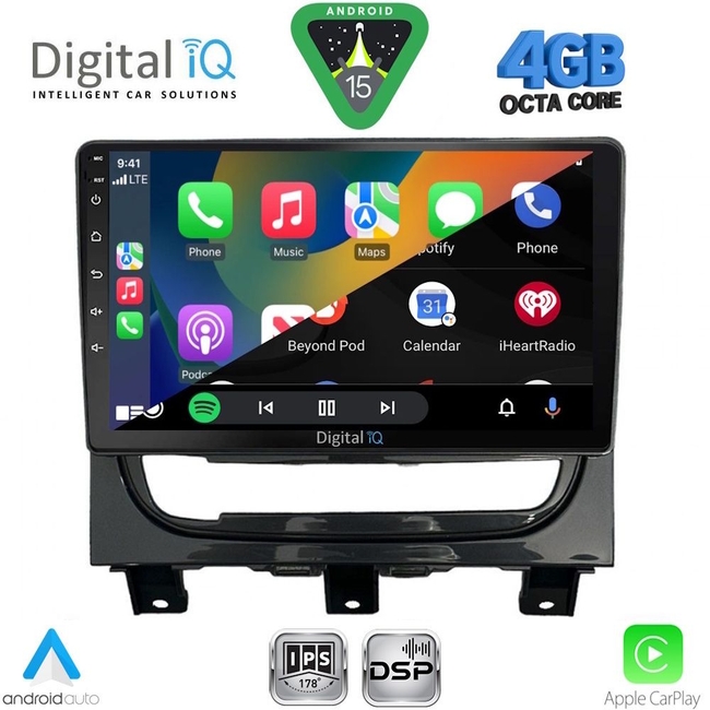 DIGITAL IQ RSG 6146_CPA (9inc) MULTIMEDIA TABLET for FIAT STRADA mod. 2012-2020