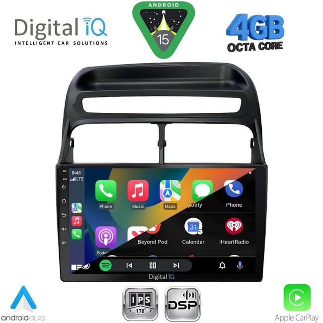 DIGITAL IQ RSG 6129_CPA (9inc) MULTIMEDIA TABLET for FIAT LINEA mod. 2007-2011