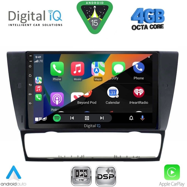 DIGITAL IQ RSG 6043_CPA (9inc) MULTIMEDIA TABLET for BMW E90-E91-E92-E93 mod. 2005-2012