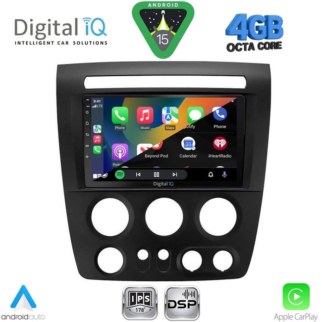 DIGITAL IQ RSG 6218_CPA (9inc) MULTIMEDIA TABLET for HUMMER H3 mod. 2005-2009