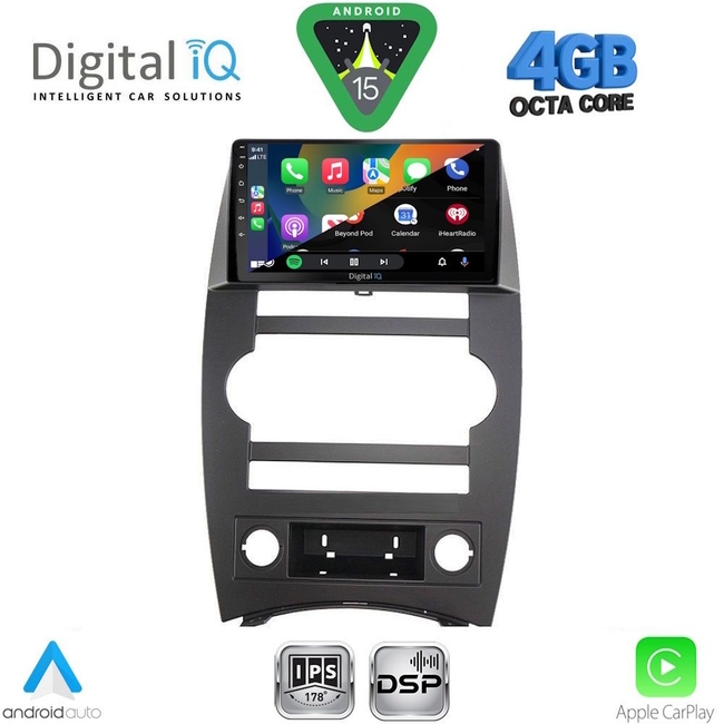 DIGITAL IQ RSG 6274_CPA (9inc) MULTIMEDIA TABLET for JEEP COMMANDER mod. 2007-2009