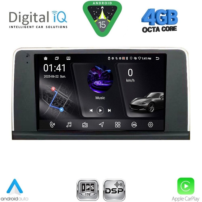 DIGITAL IQ RSG 6060_CPA (9inc) (CCC) MULTIMEDIA TABLET for BMW X5 (E70) – X6 (E71) mod. 2006-2009