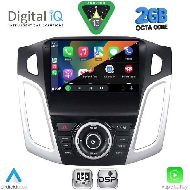 DIGITAL IQ RSF 4157_CPA (9inc) MULTIMEDIA TABLET for FORD FOCUS mod. 2011-2018