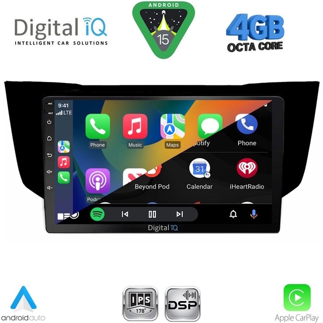 DIGITAL IQ RSG 6345BL_CPA (9inc) MULTIMEDIA TABLET for LEXUS RX 300 – 400 mod. 2003-2008
