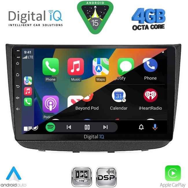 DIGITAL IQ RSG 6420_CPA (10inc) MULTIMEDIA TABLET for MERCEDES VITO - VIANO (W639) mod. 2003-2007