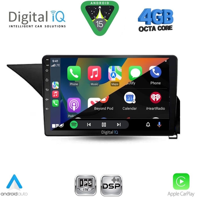 DIGITAL IQ RSG 6409_CPA (10inc) MULTIMEDIA TABLET for MERCEDES E  (W212) mod. 2009-2016