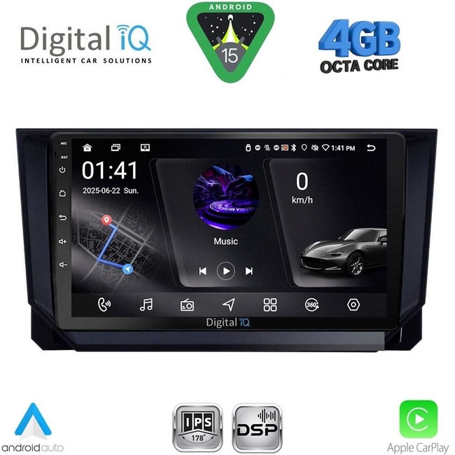 DIGITAL IQ RSG 6391_CPA (10inc) MULTIMEDIA TABLET for MAZDA CX9 mod. 2006-2015