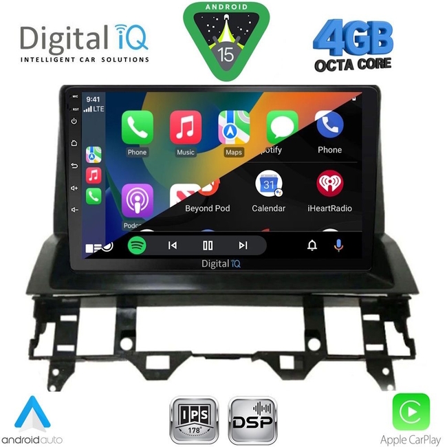 DIGITAL IQ RSG 6376_CPA DASH (10inc) MULTIMEDIA TABLET for MAZDA 6 mod. 2002-2008
