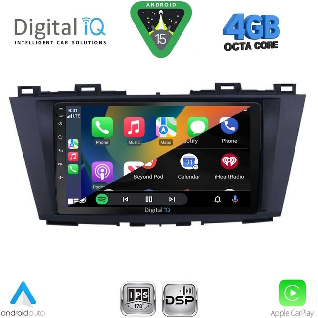 DIGITAL IQ RSG 6371_CPA (9inc) MULTIMEDIA TABLET for MAZDA 5 mod. 2011-2020