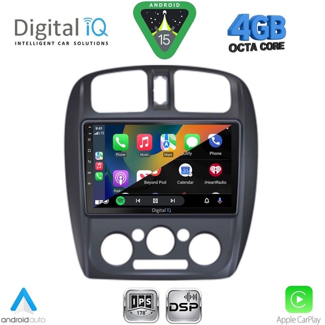 DIGITAL IQ RSG 6363_CPA (9inc) MULTIMEDIA TABLET for MAZDA 323  mod. 1998-2004