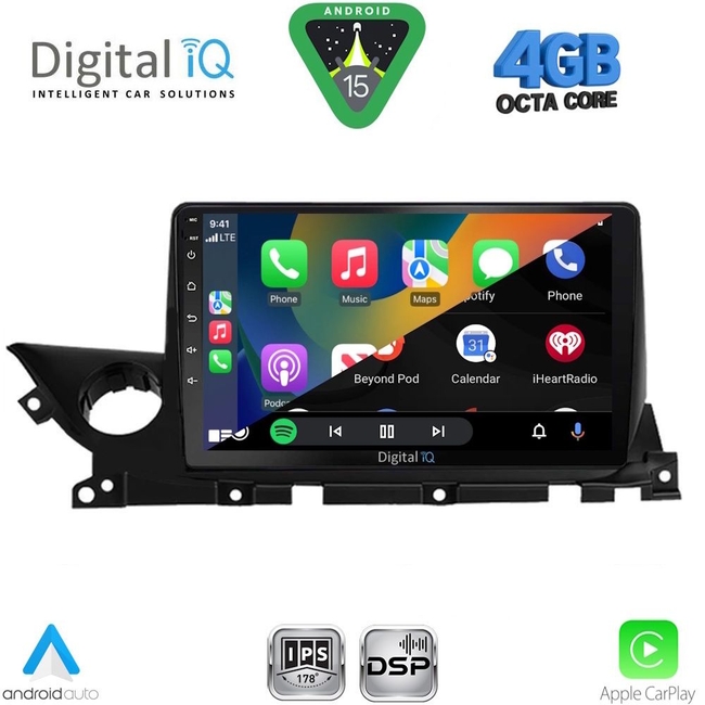 DIGITAL IQ RSG 6379B_CPA (9inc) MULTIMEDIA TABLET for MAZDA 6 mod. 2021-2026