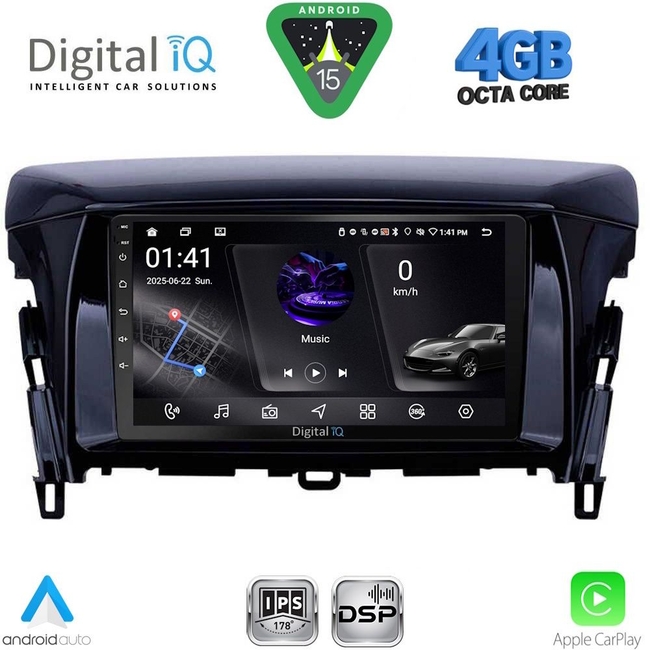 DIGITAL IQ RSG 6432_CPA (9inc) MULTIMEDIA TABLET for MITSUBISHI ECLIPSE CROSS mod. 2018-2026