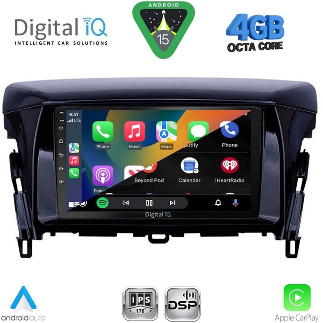 DIGITAL IQ RSG 6432_CPA (9inc) MULTIMEDIA TABLET for MITSUBISHI ECLIPSE CROSS mod. 2018-2026