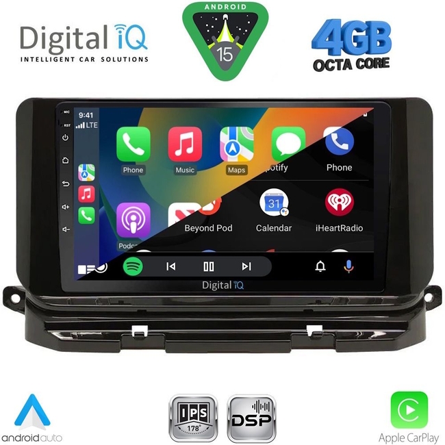 DIGITAL IQ RSG 6598_CPA (10inc) MULTIMEDIA TABLET for SKODA OCTAVIA 8 mod. 2021-2026
