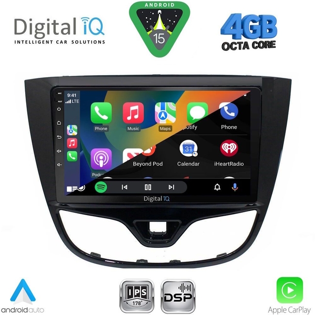 DIGITAL IQ RSG 6489_CPA (10inc) MULTIMEDIA TABLET for OPEL KARL mod. 2014-2019