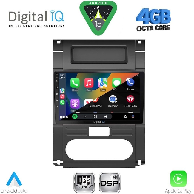 DIGITAL IQ RSG 6477_CPA (10inc) MULTIMEDIA TABLET for NISSAN XTRAIL mod. 2007-2013