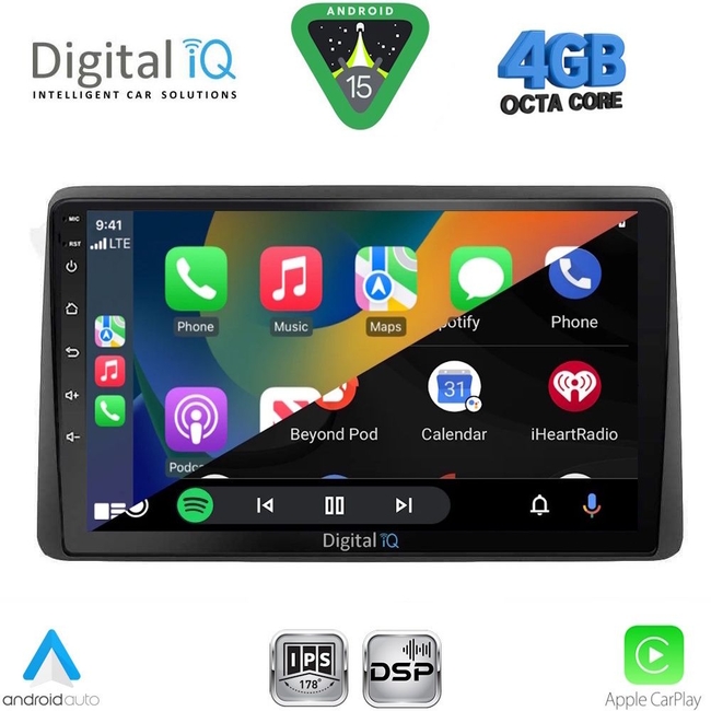 DIGITAL IQ RSG 6452_CPA (9inc) MULTIMEDIA TABLET for NISSAN JUKE mod. 2009-2020