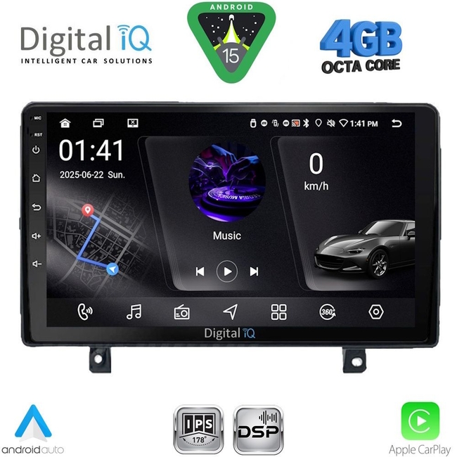DIGITAL IQ RSG 6485_CPA (9inc) MULTIMEDIA TABLET for OPEL ASTRA H mod. 2004-2010