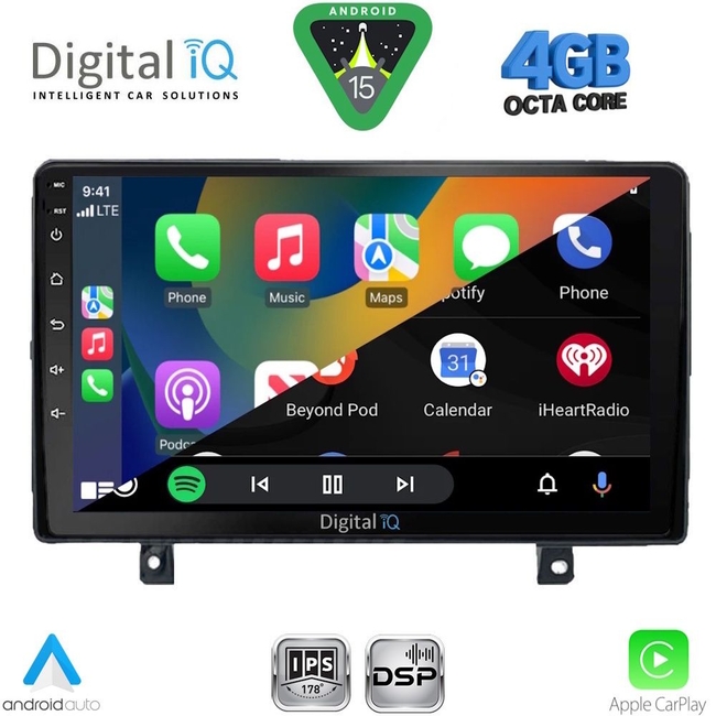 DIGITAL IQ RSG 6485_CPA (9inc) MULTIMEDIA TABLET for OPEL ASTRA H mod. 2004-2010
