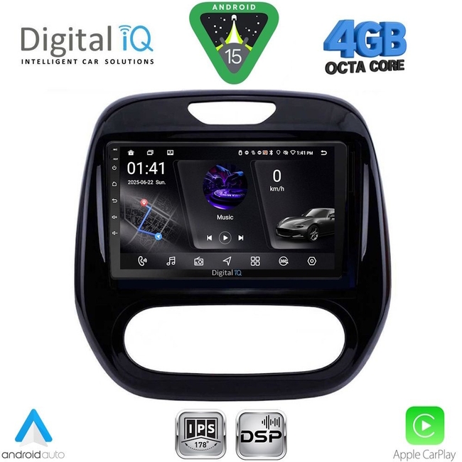 DIGITAL IQ RSG 6542_CPA (9inc) MULTIMEDIA TABLET for RENAULT CAPTUR mod. 2013-2019