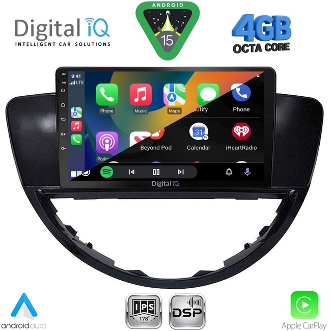 DIGITAL IQ RSG 6660_CPA (9inc) MULTIMEDIA TABLET for SUBARU TRIBECA mod. 2007-2014