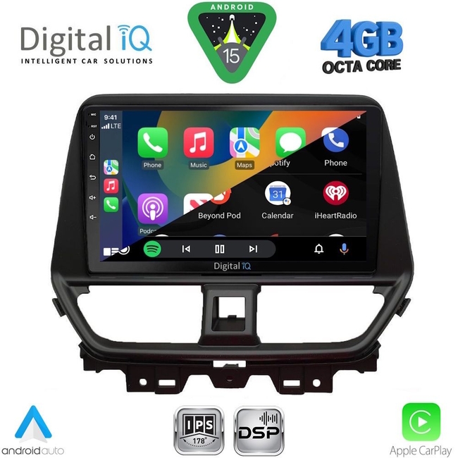 DIGITAL IQ RSG 6673_CPA (9inc) MULTIMEDIA TABLET for SUZUKI BALENO mod. 2022-2026