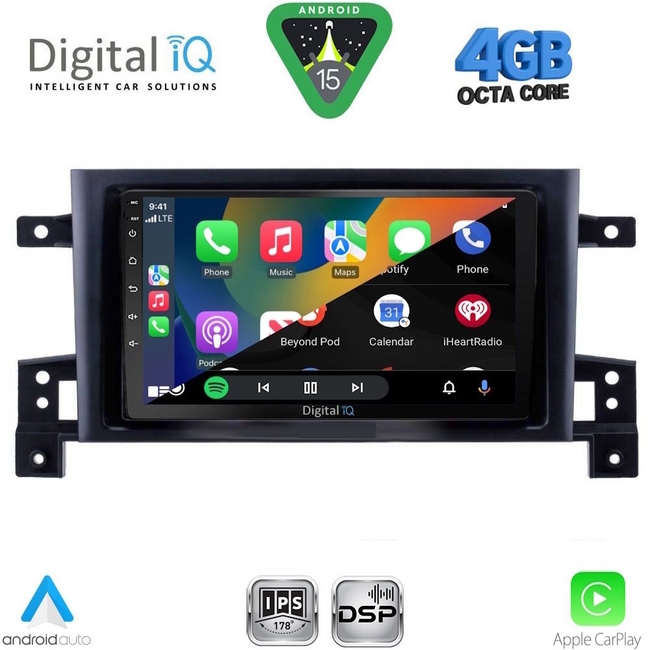 DIGITAL IQ RSG 6696_CPA (9inc) MULTIMEDIA TABLET for SUZUKI GRAND VITARA mod. 2005-2015